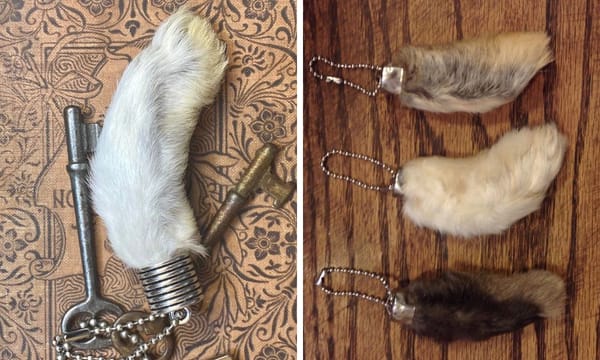 The Enigmatic Allure of the Rabbit Foot Keychain: A Token of Luck and Style